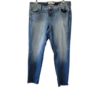 Torrid Womens Plus Size Jeans 20T Med Wash High-rise Skinny Stretchy Casual Cozy